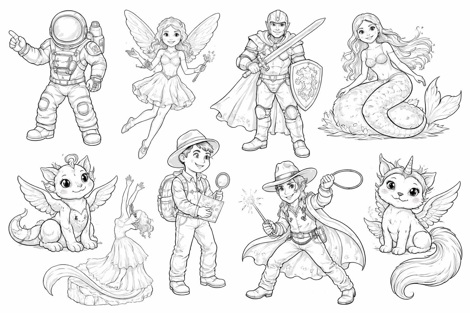 découvrez 10 personnages à colorier spécialement conçus pour stimuler la créativité de vos enfants et les divertir tout en développant leur imagination.