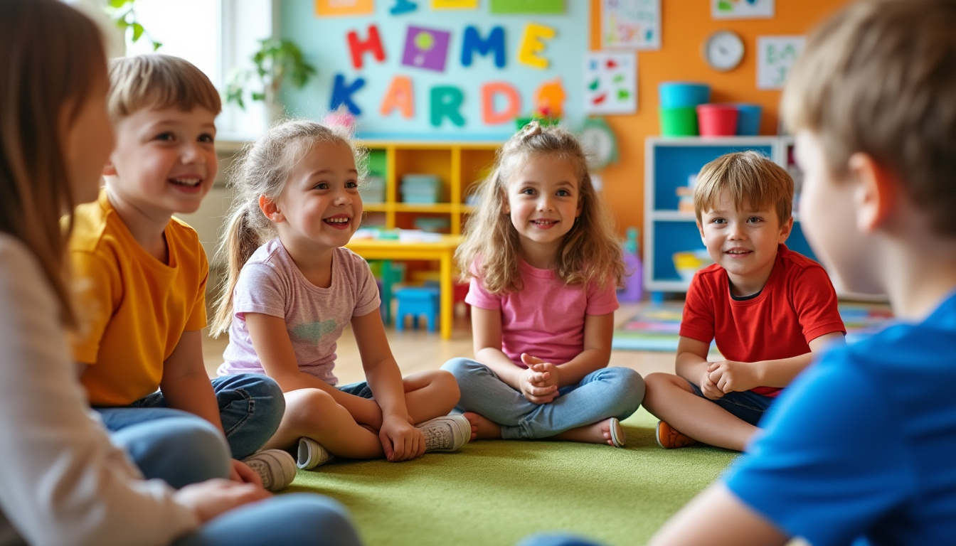 découvrez 5 jeux de présentation ludiques et efficaces pour la maternelle, conçus afin de renforcer la confiance en soi des enfants et faciliter leur intégration en classe.