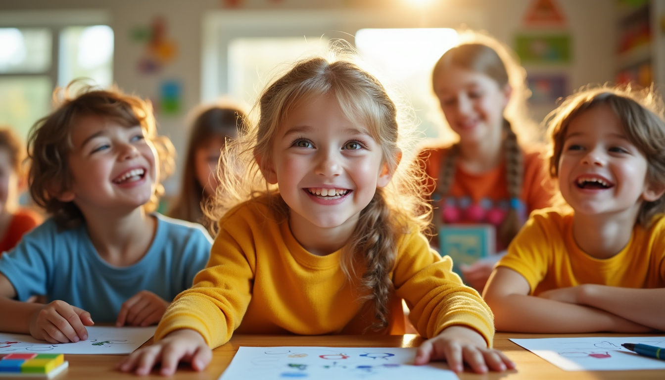 découvrez 5 jeux de présentation ludiques pour la maternelle, spécialement conçus pour aider les jeunes enfants à renforcer leur confiance en soi tout en s’amusant et en développant leurs compétences sociales.