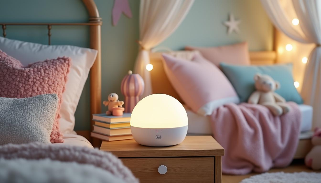 découvrez comment la veilleuse bébé chicco first dreams contribue à apaiser votre enfant pendant ses nuits. grâce à ses lumières douces et ses mélodies apaisantes, elle crée une atmosphère propice au sommeil, offrant à votre bébé sécurité et confort pour des nuits sereines.
