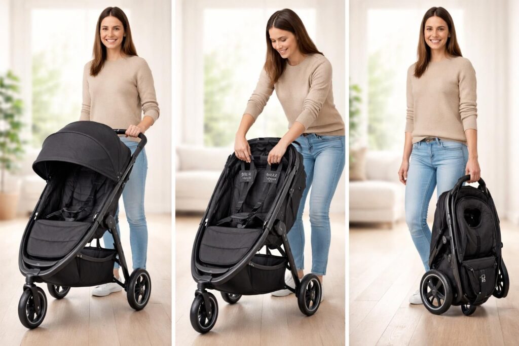 découvrez comment plier et déplier facilement votre poussette baby jogger grâce à nos astuces simples et pratiques pour un usage quotidien sans effort.
