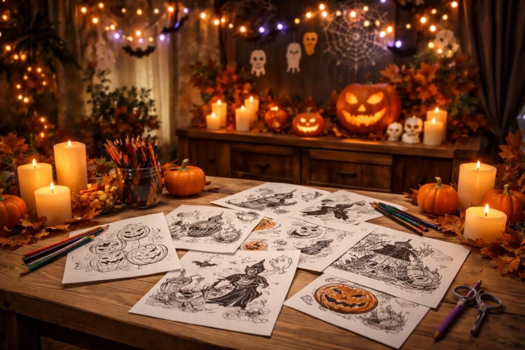 découvrez comment utiliser des dessins à imprimer pour halloween afin de créer une ambiance magique et festive chez vous facilement et rapidement.
