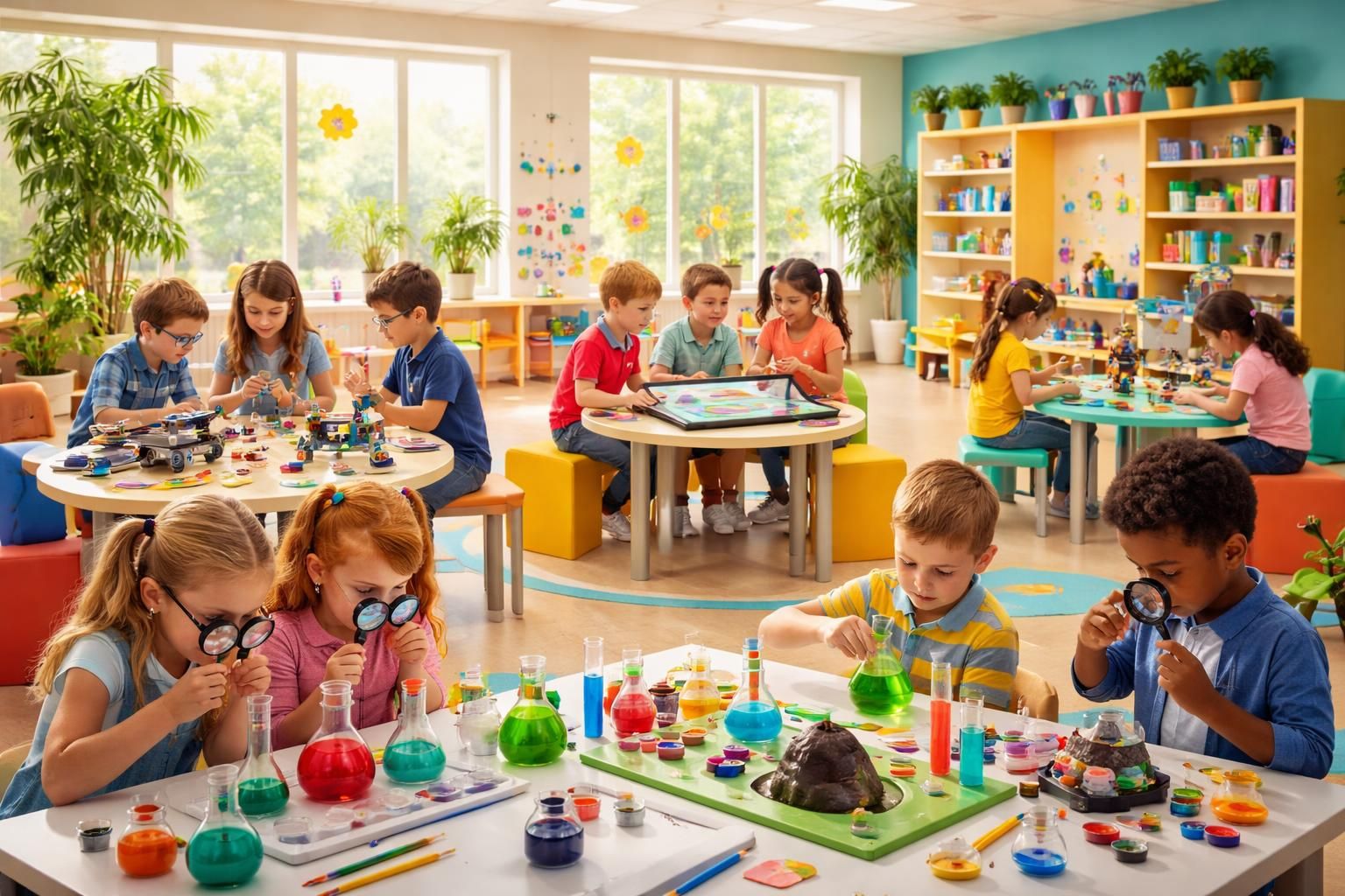 découvrez des idées d'activités innovantes et ludiques pour stimuler la créativité et l'épanouissement des enfants de 6 à 8 ans dans un centre de loisirs.