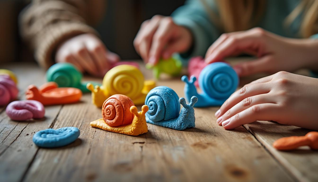 découvrez comment l'utilisation des escargots en pâte à modeler peut stimuler la motricité fine chez les enfants. apprenez les bienfaits de cette activité ludique qui favorise la créativité et le développement des compétences manuelles tout en s'amusant.