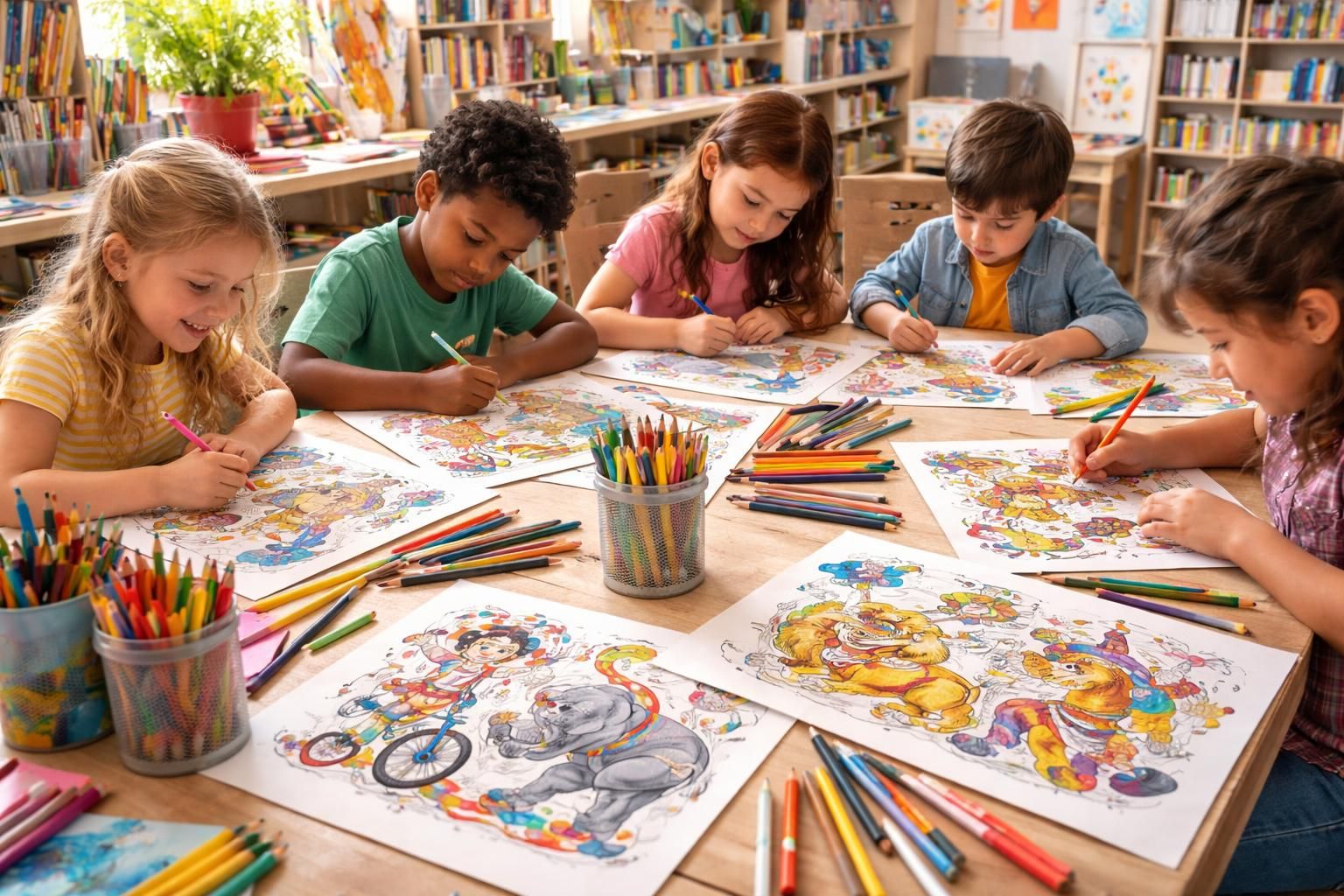 découvrez comment les coloriages du cirque peuvent inspirer vos projets artistiques en stimulant la créativité et en apportant une touche de couleur et de fête.