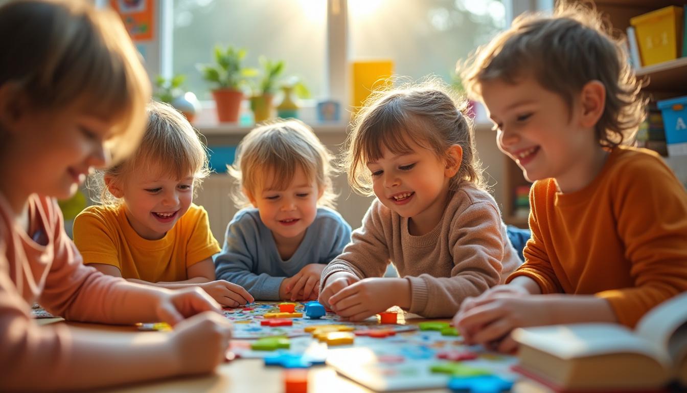 découvrez une sélection de jeux de connaissance adaptés aux enfants de 3 à 6 ans pour stimuler leur apprentissage de façon ludique, tout en favorisant leur éveil et leur curiosité.