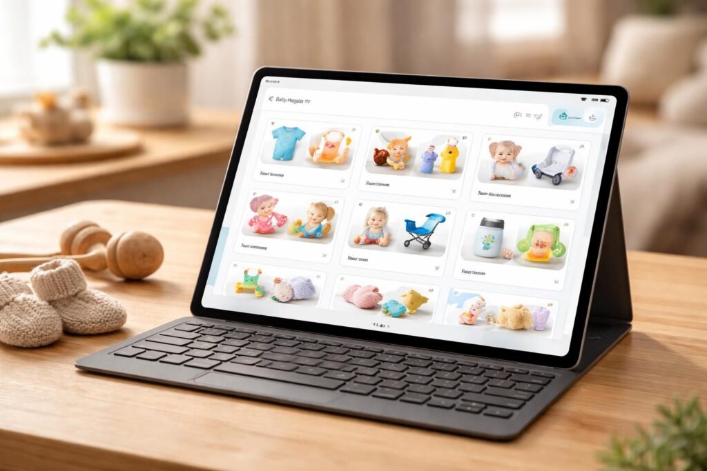 découvrez une liste de naissance adaptée pour bébé, optimisée et facile à lire sur votre tablette windows 11, pour un suivi pratique et convivial.