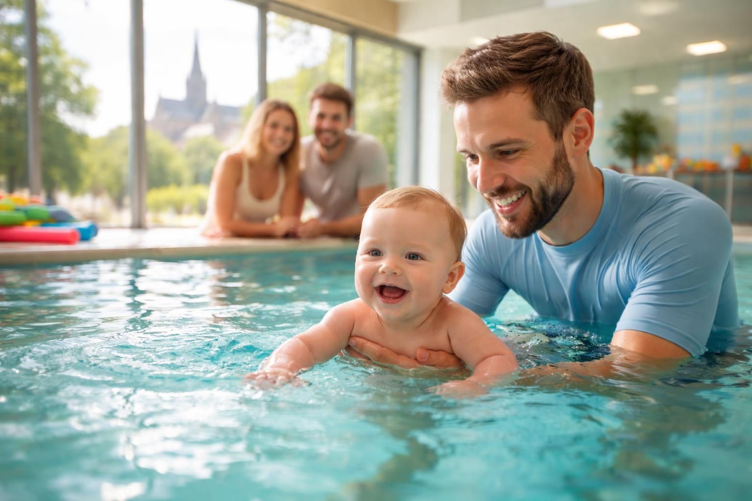 découvrez les avantages du bébé nageur à bourges pour initier votre enfant à l'eau en toute sécurité et avec des professionnels passionnés.