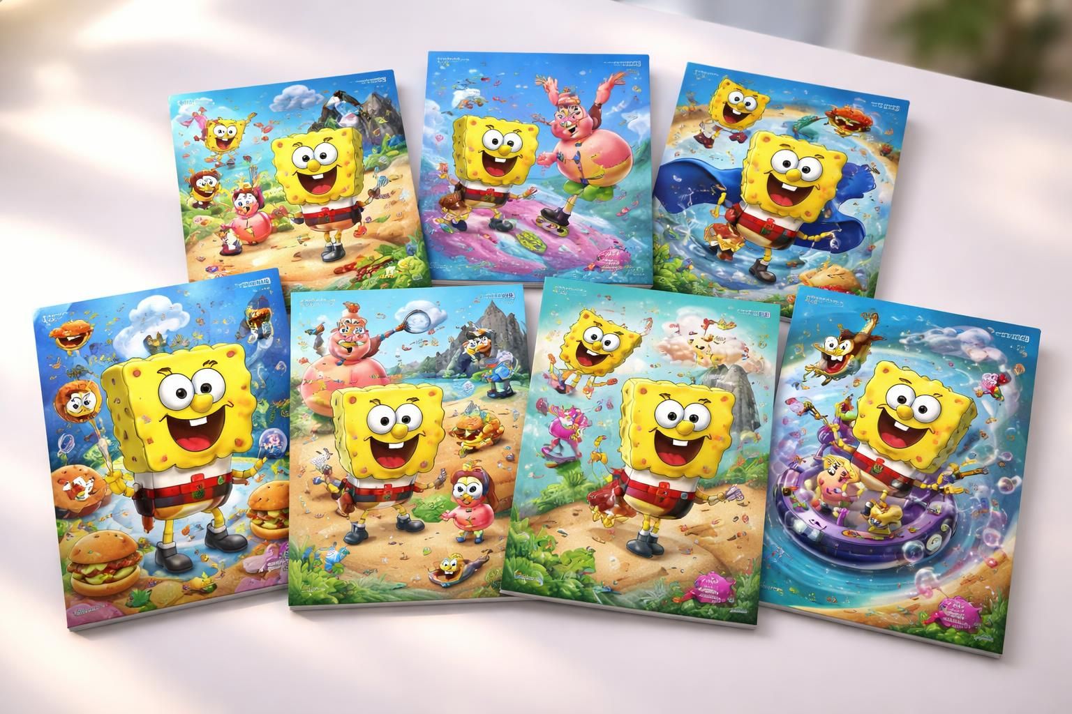 découvrez le top 7 des livrets de coloriage de bob l'éponge, parfaits pour les fans du célèbre personnage animé. amusez-vous en coloriant des scènes amusantes et créatives.