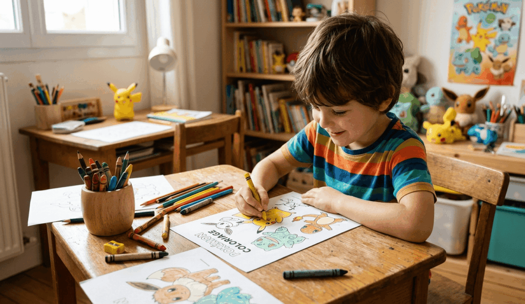 dessins à imprimer de Pokemon