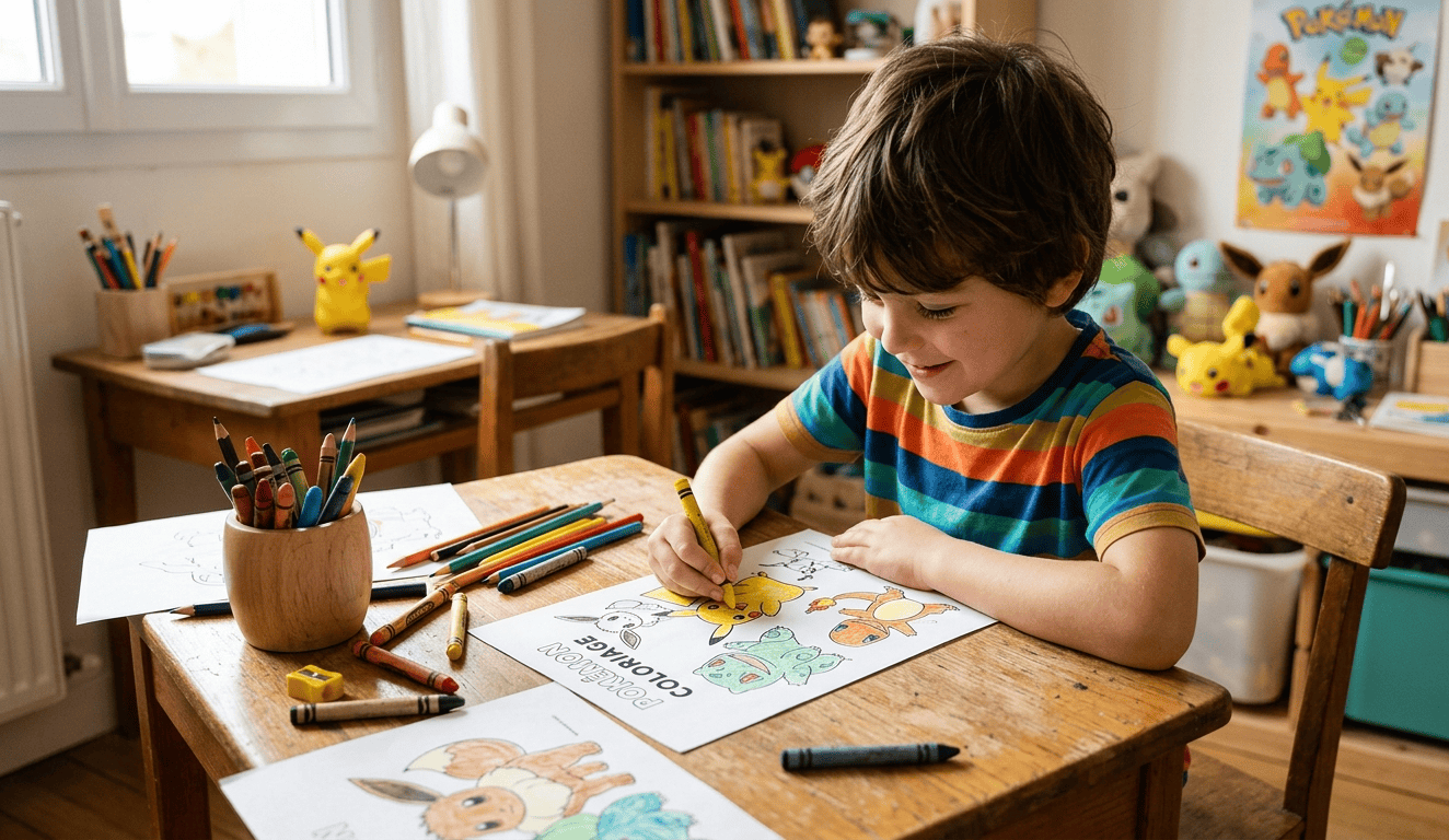 dessins à imprimer de Pokemon